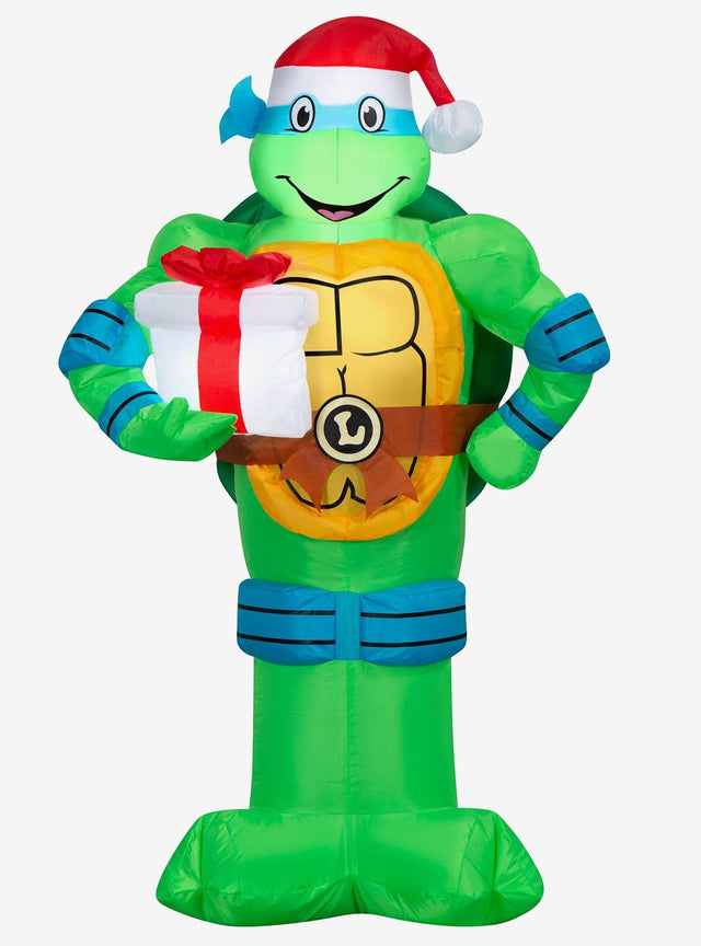 Adorno navideño inflable de Leonardo