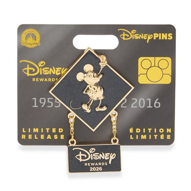Pin colgante de Mickey Mouse – Disney Rewards 2026