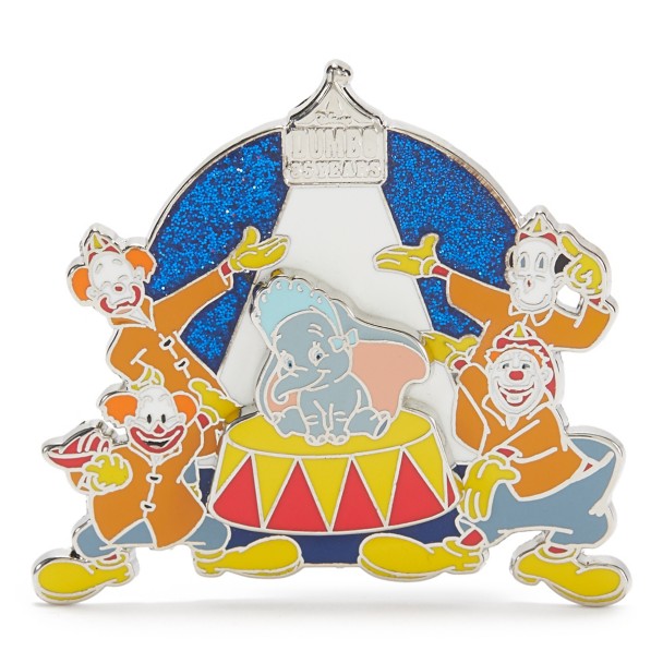 Pin de Dumbo y payasos - 85.º aniversario