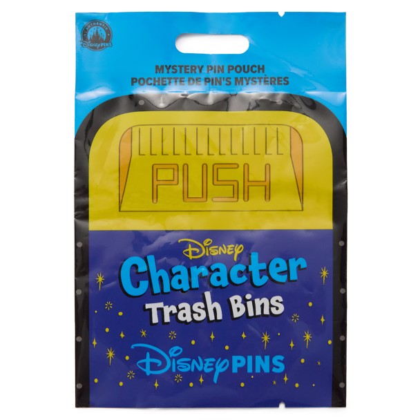 Sobre sorpresa de pines Disney: basureros de personajes