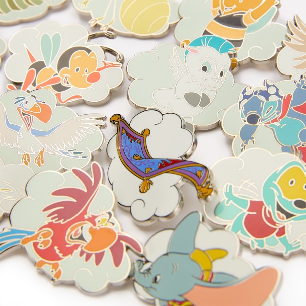 Pack sorpresa de 5 pines Disney Fantasy Flights