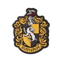 Set completo de broches bordados de Hogwarts