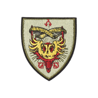 Set completo de broches bordados de Hogwarts