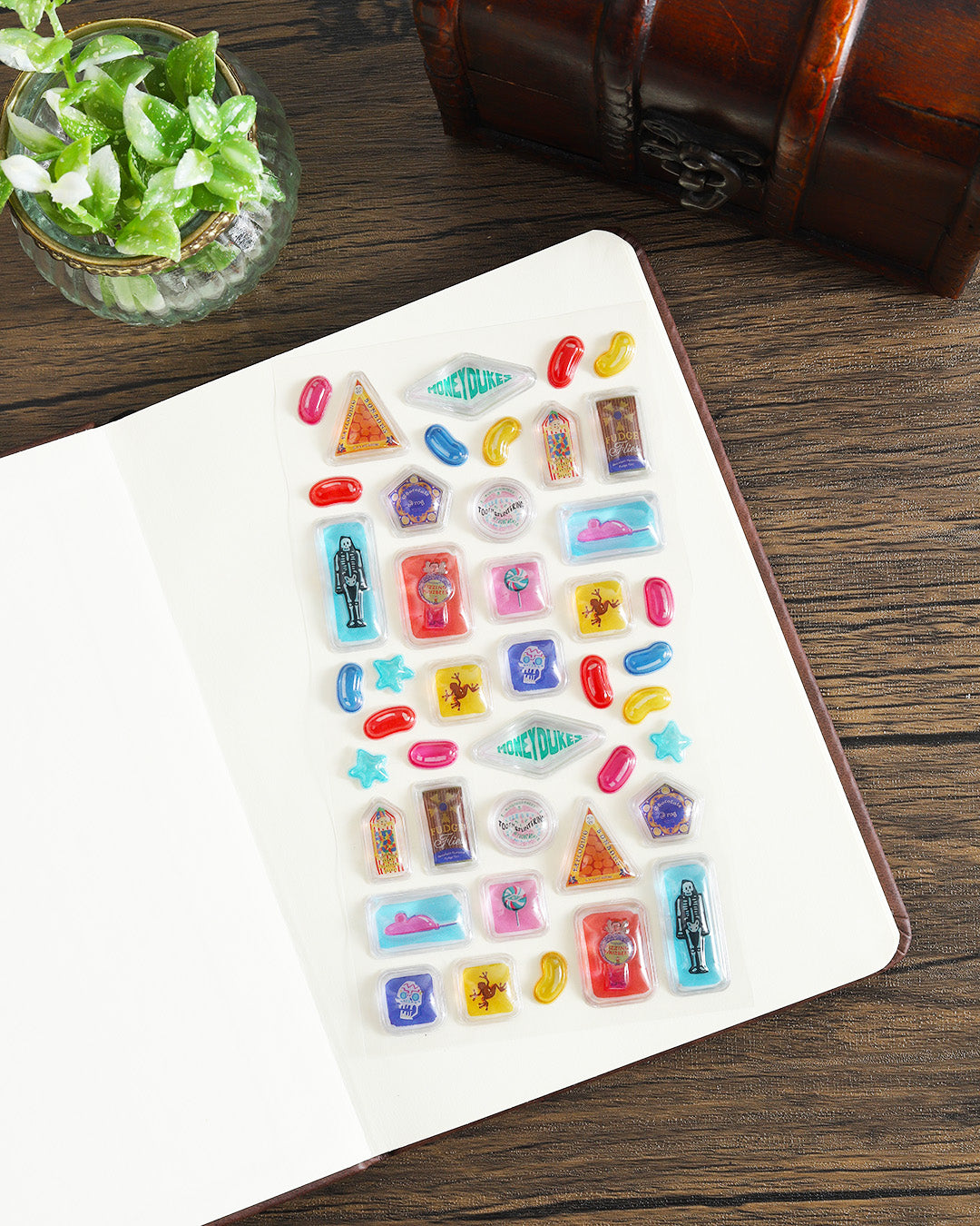 Stickers 3D de Honeydukes