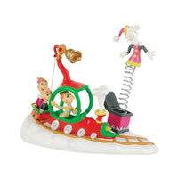 Figuras de aldea Grinch: Los Quiénes y sus juguetes