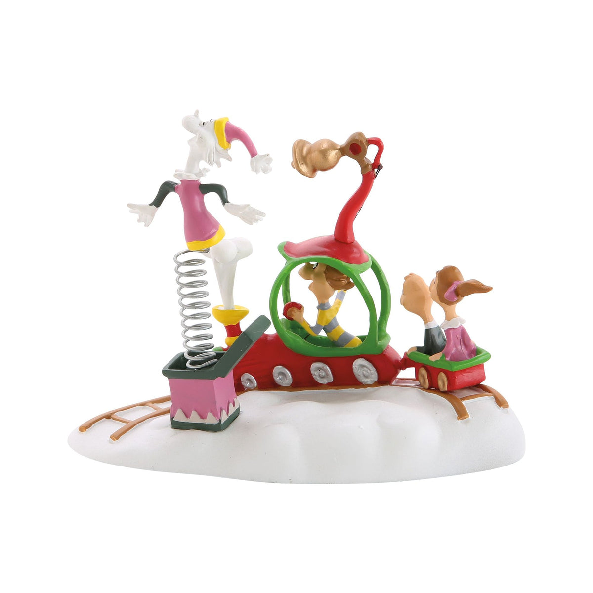 Figuras de aldea Grinch: Los Quiénes y sus juguetes