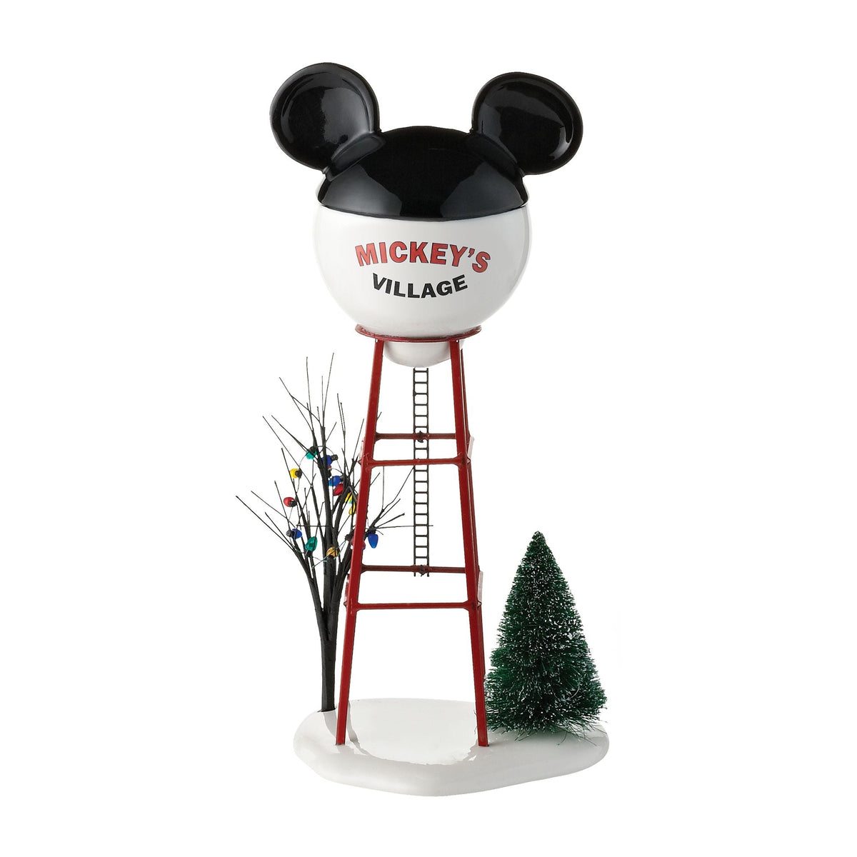 Torre de agua de Mickey para pueblo navideño