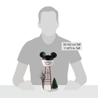 Torre de agua de Mickey para pueblo navideño