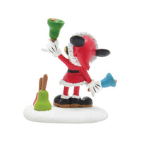 Figuras Disney Village: Recibiendo las fiestas