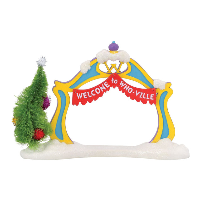 El Grinch: arco de entrada de Who-ville