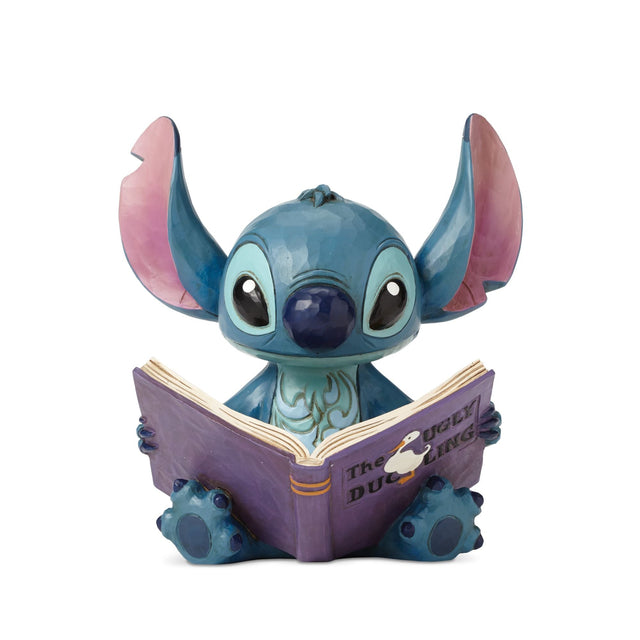 Figura de Stitch con libro de cuentos | Disney Traditions