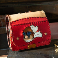 Billetera corta Porco Rosso