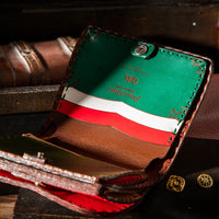 Billetera corta Porco Rosso