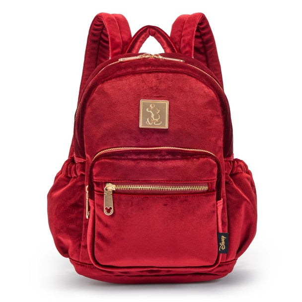 Mini mochila de terciopelo de Mickey Mouse