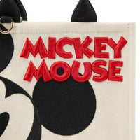 Bolso tote mini de lona Mickey Mouse