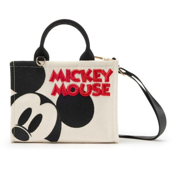 Bolso tote mini de lona Mickey Mouse