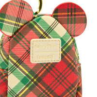 Dije para bolso Loungefly a cuadros de Mickey Mouse