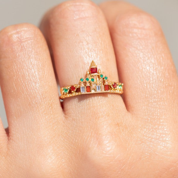 Anillo navideño del Castillo de Fantasyland