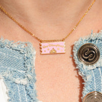Collar con colgante de entrada de Walt Disney World