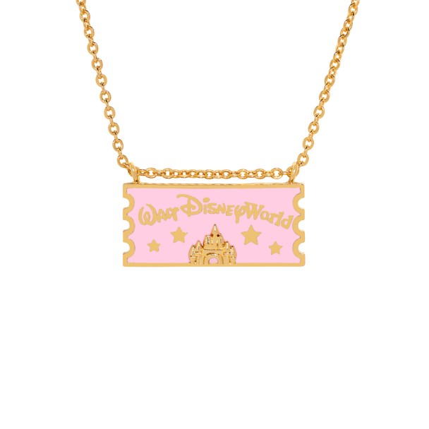 Collar con colgante de entrada de Walt Disney World