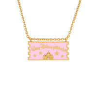 Collar con colgante de entrada de Walt Disney World