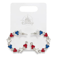 Aros de medio aro con ícono de Mickey Mouse