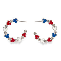 Aros de medio aro con ícono de Mickey Mouse