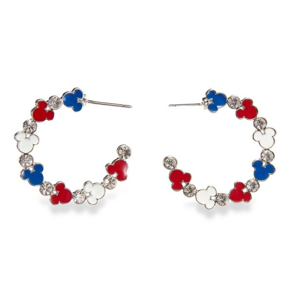 Aros de medio aro con ícono de Mickey Mouse