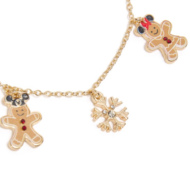 Pulsera Bolo de Mickey y Minnie Mouse, estilo gingerbread
