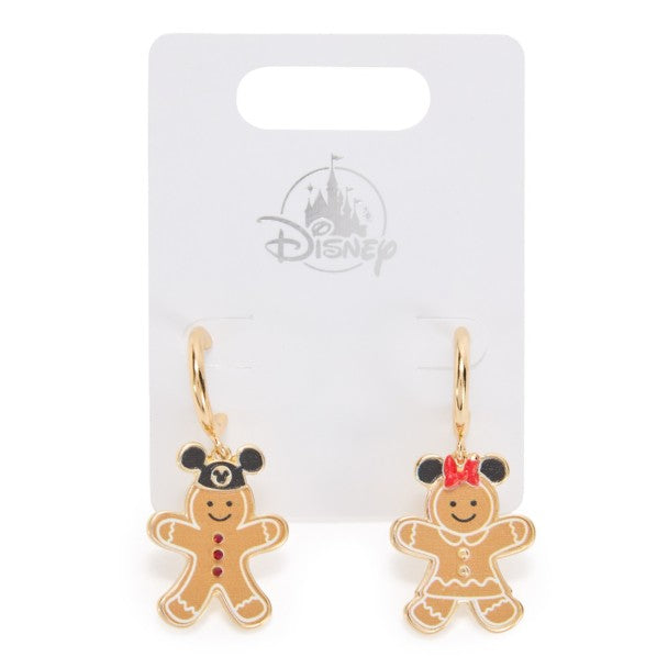 Aros tipo argolla de Mickey y Minnie de jengibre