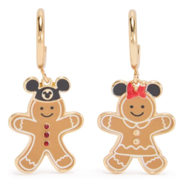 Aros tipo argolla de Mickey y Minnie de jengibre