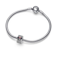 Charm con clip de Mickey y Minnie Mouse