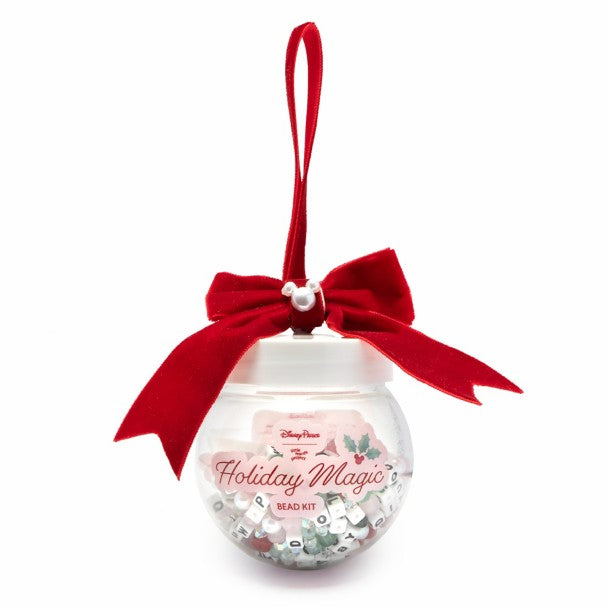 Kit de cuentas navideñas Disney Parks Holiday Magic