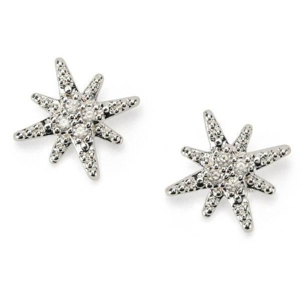 Set de tiara y aros con estrellas de Disney Princess