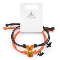 Set de pulseras de cordón Halloween de Mickey y Minnie