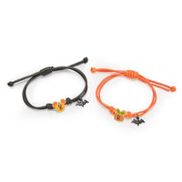 Set de pulseras de cordón Halloween de Mickey y Minnie