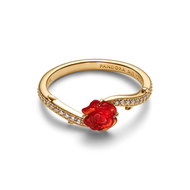 Anillo de la Rosa Encantada - La Bella y la Bestia