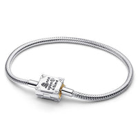 Pulsera de cadena de serpiente Disney Princess