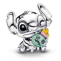 Charm de Stitch y Scrump para el Día de la Madre