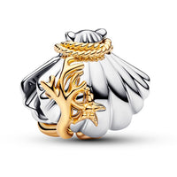 Charm de La Sirenita con diamante de Pandora