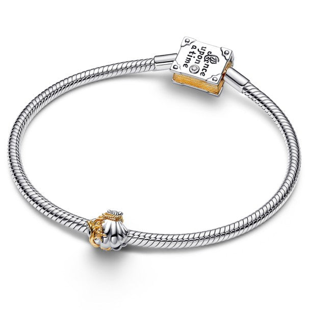 Charm de La Sirenita con diamante de Pandora