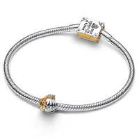 Charm de La Sirenita con diamante de Pandora