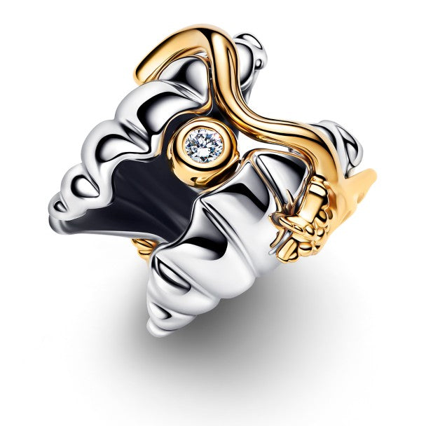Charm de La Sirenita con diamante de Pandora