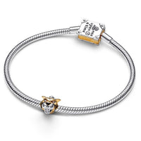 Charm de Rajah con diamante cultivado en laboratorio