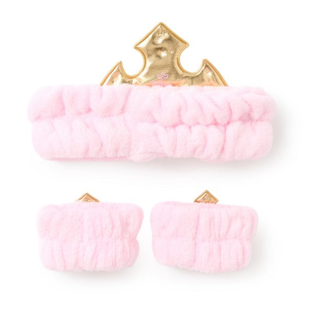 Set de cintillo con tiara y muñequera de Aurora para niños