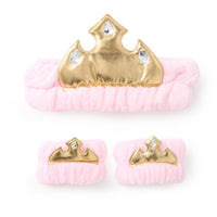Set de cintillo con tiara y muñequera de Aurora para niños