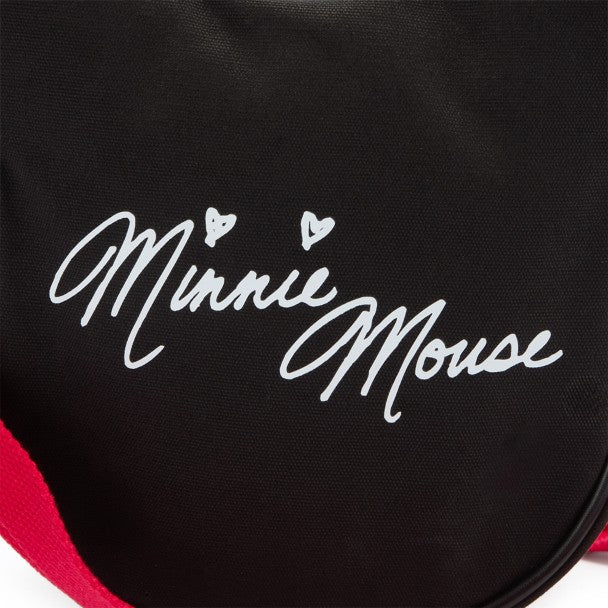 Bolso mini de lona con rostro de Minnie Mouse