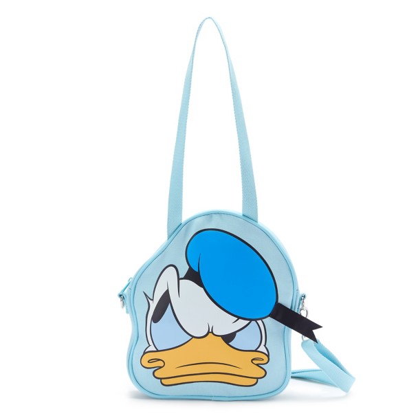 Mini bolso de lona con la cara de Donald Duck