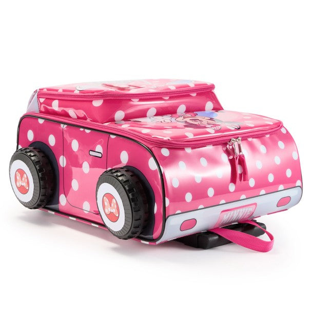 Maleta con ruedas infantil Minnie Mouse – rosada