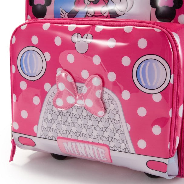 Maleta con ruedas infantil Minnie Mouse – rosada